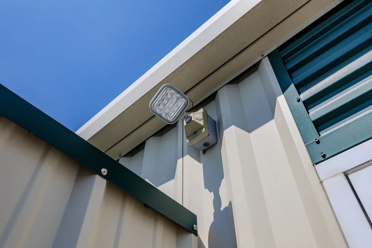 Outside light amenity KO Storage of Columbia, Pennsylvania